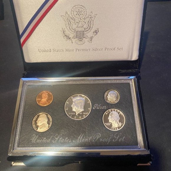 U.S. Mint Premier Silver Proof Set - 1998 - Picture 5 of 12